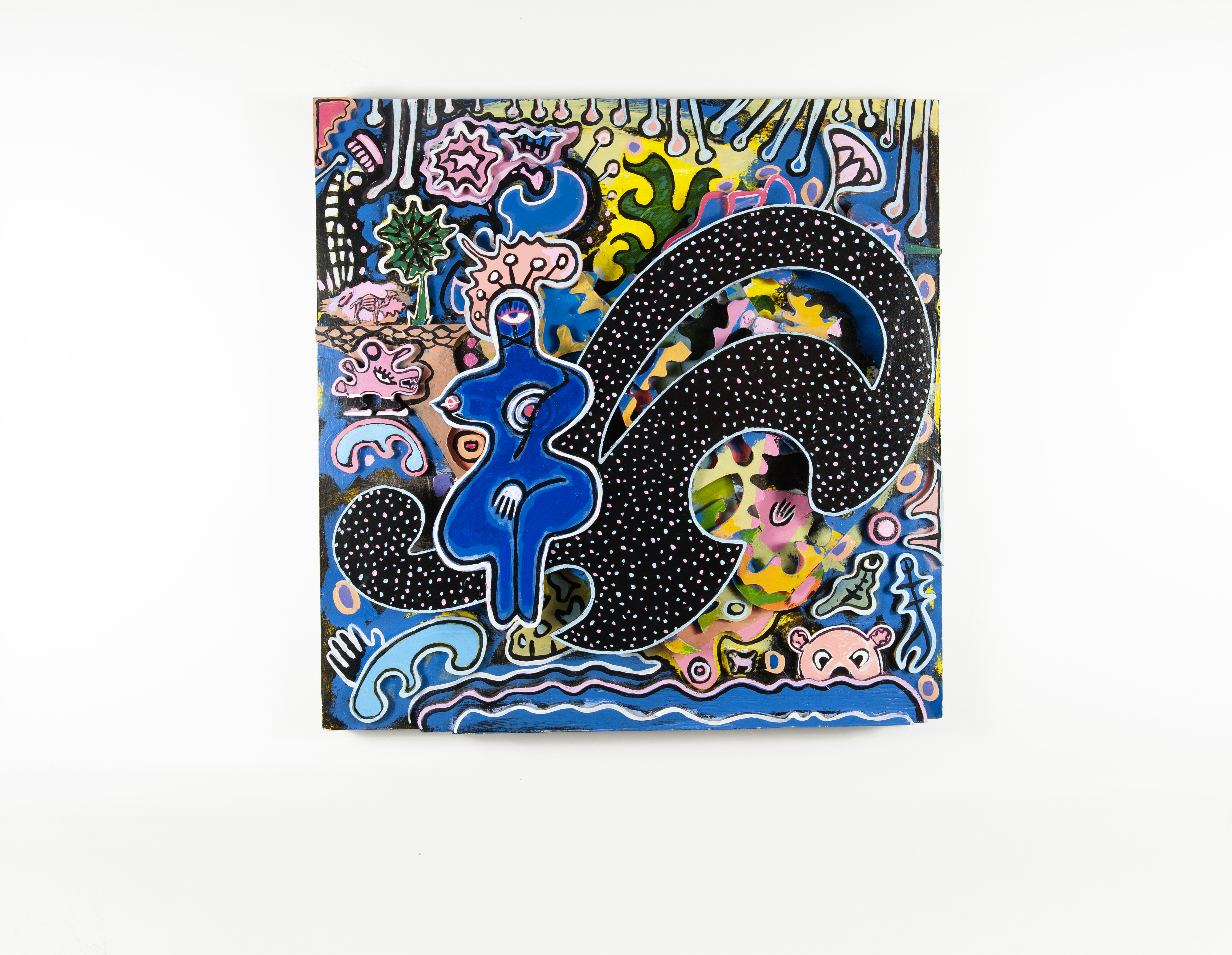 Venus riding a cosmic wave